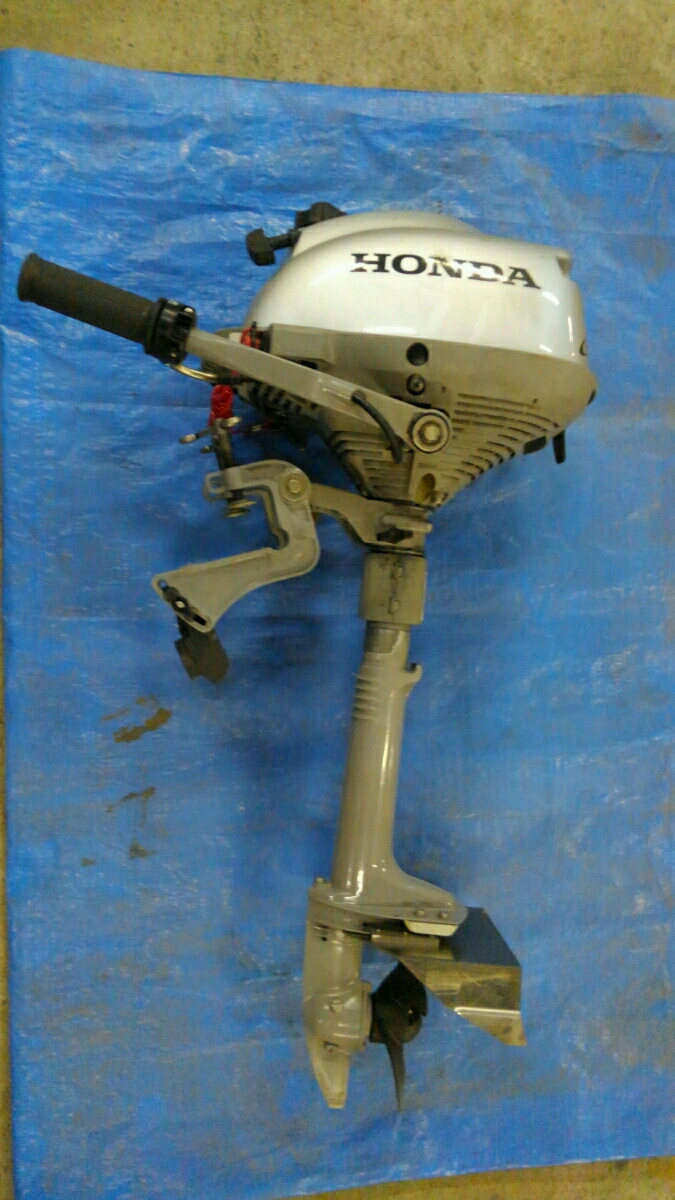 HONDA ホンダ 2馬力 4ストローク船外機 BZBF エンジン ゴムボート