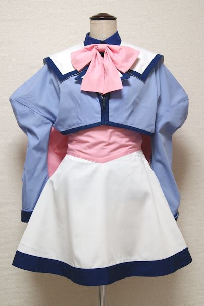 ねこねこソフト　みずいろ１年生制服風　コスプレ衣装　片瀬雪希