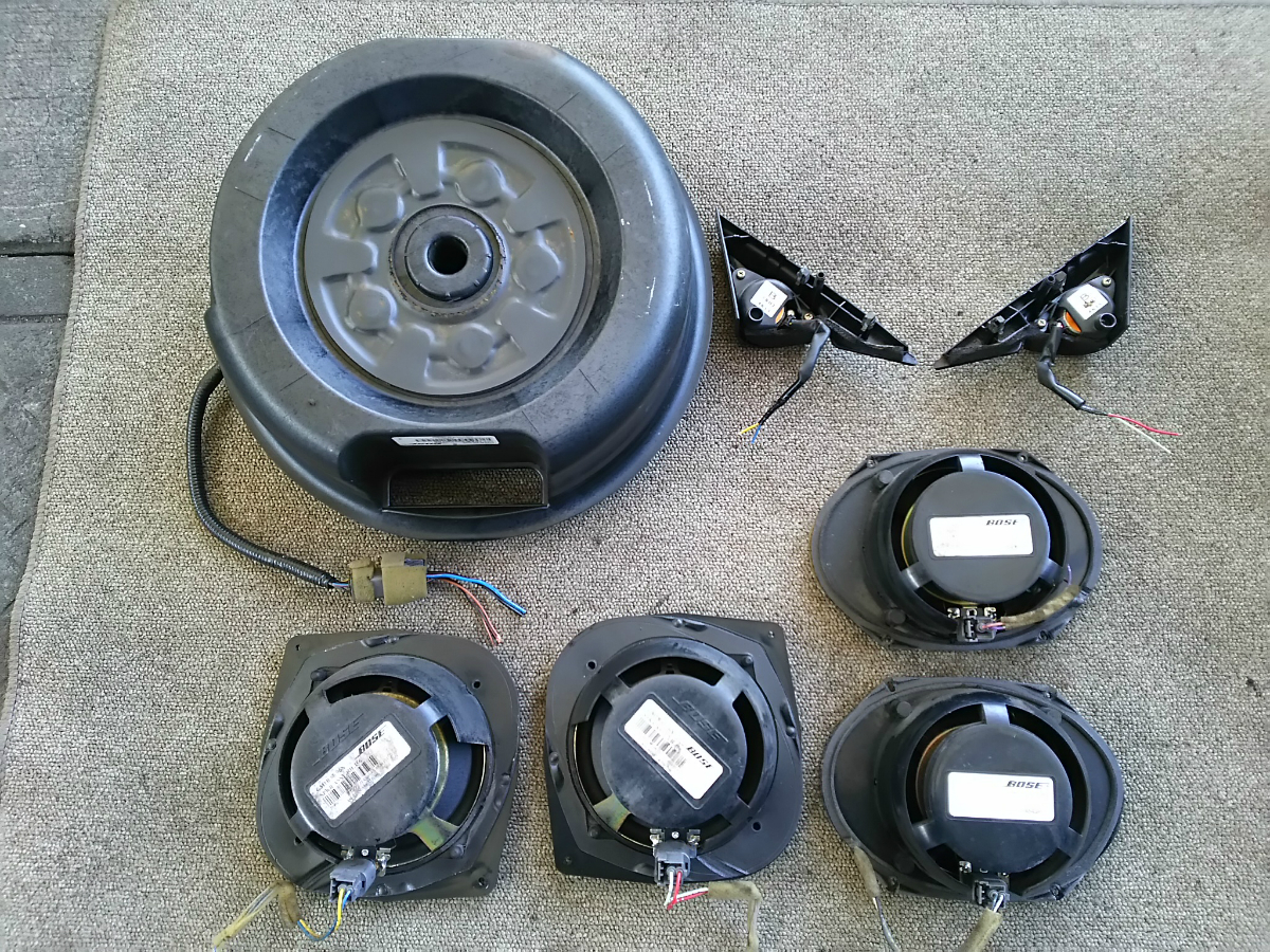 0146＠979　アテンザ GG3S 　前期　BOSE　スピーカー　ウーハー　ツイーター　ボーズ　I1