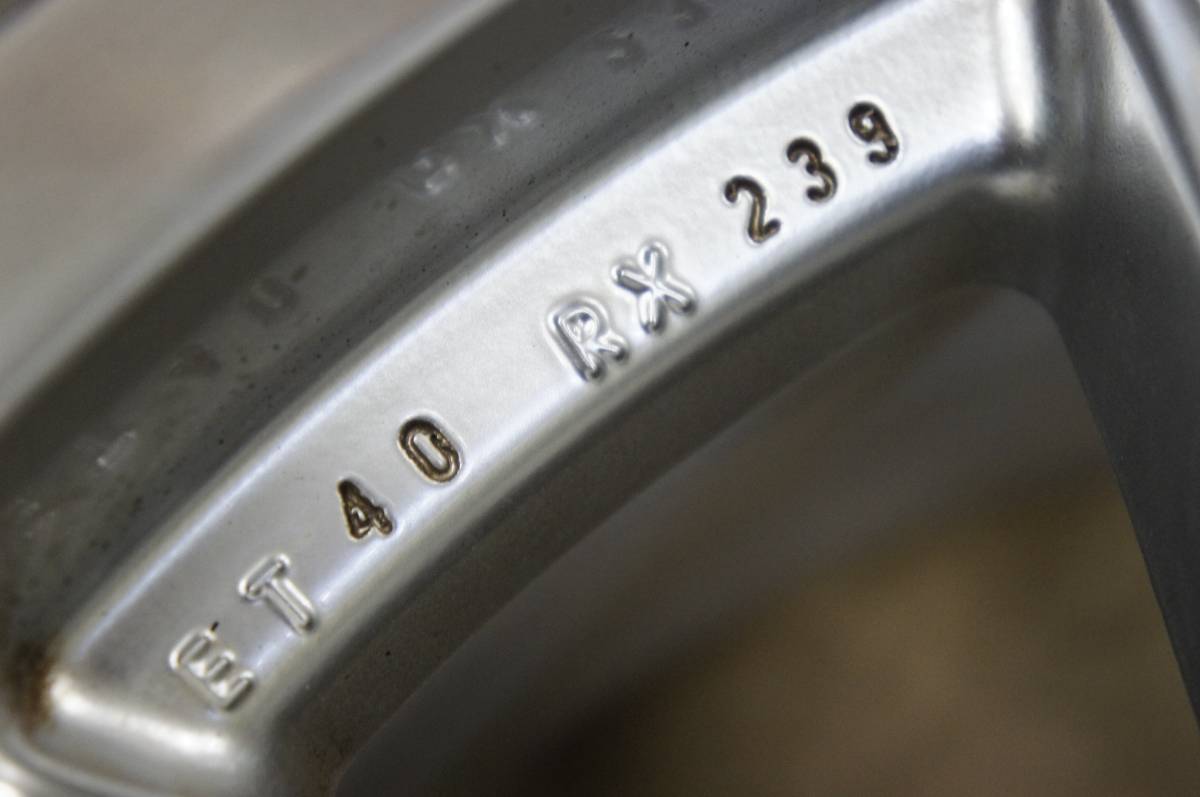 人気SALE，定番 BBS RX239 18インチ 8J +40 5H PCD114.3 中古 4本