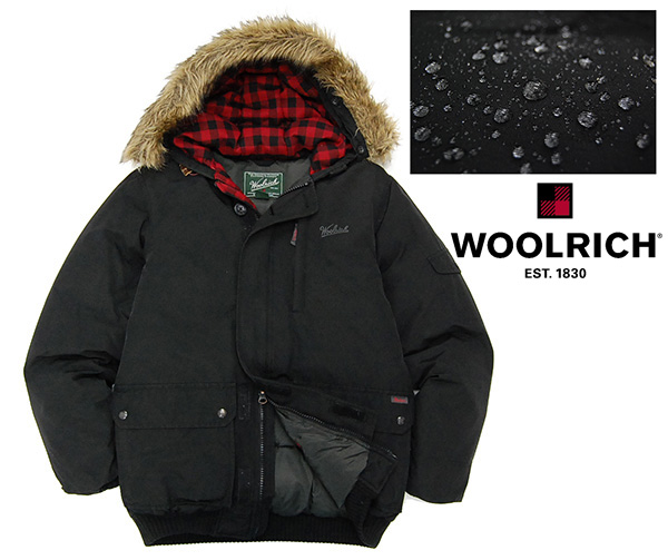 極地防寒！ウールリッチ Woolrich 60/40クロス ファー付き 