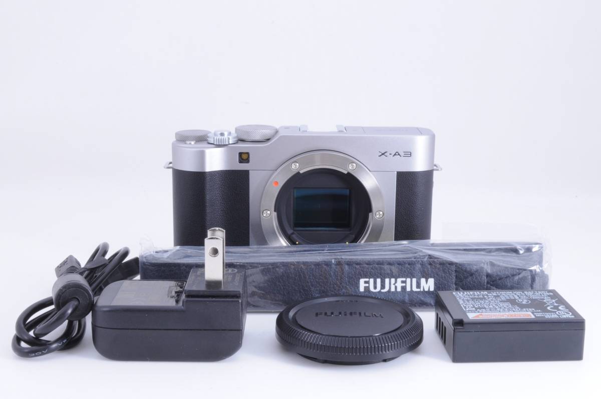 X-A3 FUJIFILM | 富士フイルム ミラーレス一眼カメラ ボディ シルバー 