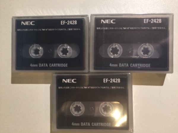 人気定番，2026 3本セット DAT72テープ NEC EF-2428(DAT)｜売買されたオークション情報、yahooの商品情報をアーカイブ公開 - オークファン DAT