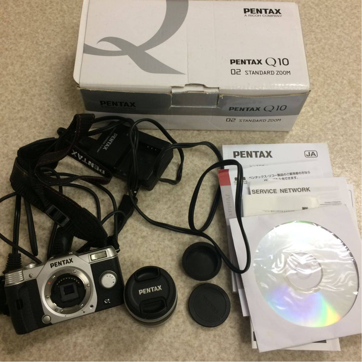 PENTAX Q10 ミラーレス一眼 ペンタックス 動作確認済み 付属品あり 