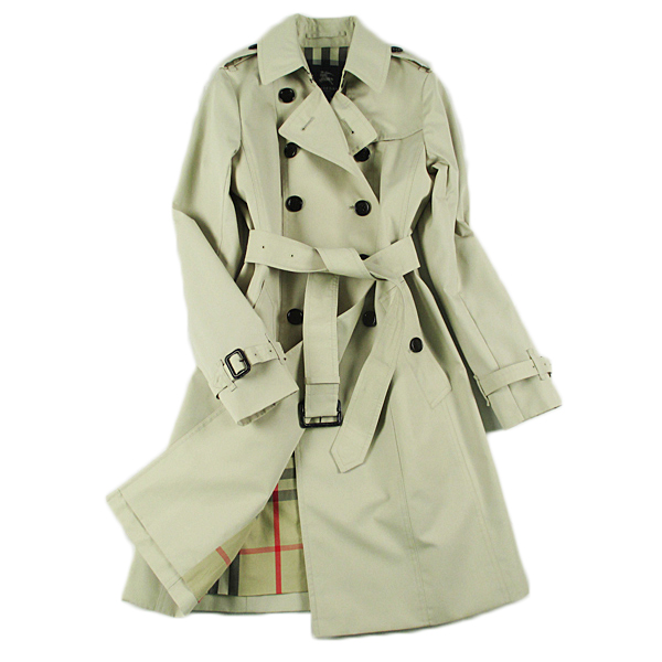 お得，品質保証 L910 極美 BURBERRY LONDON バーバリー ベルト付き トレンチコート 36(Sサイズ)｜売買されたオークション情報、yahooの商品情報をアーカイブ公開 - オークファン 女性用