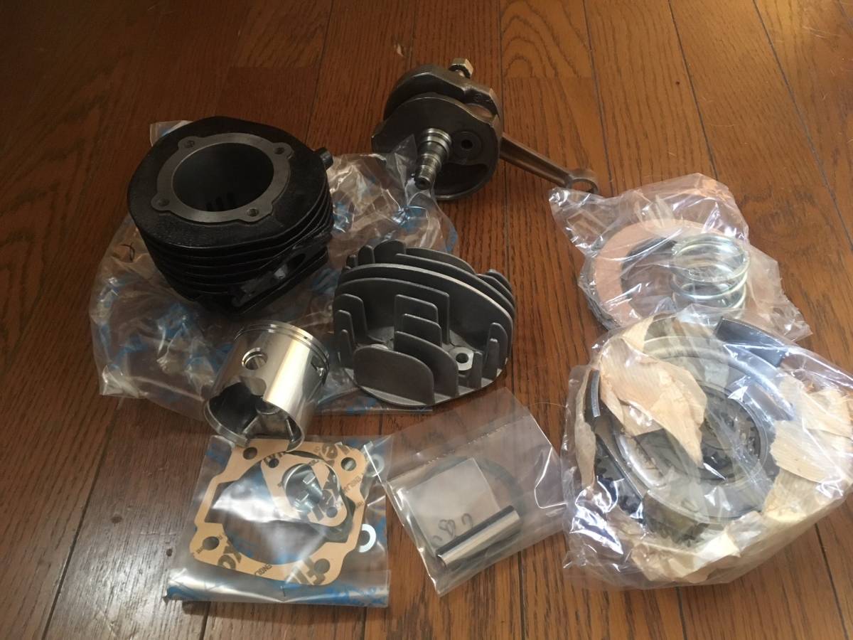 ベスパ50s ベスパ 新品102cc ボアアップキット 3.7ギア 4枚クラッチ 