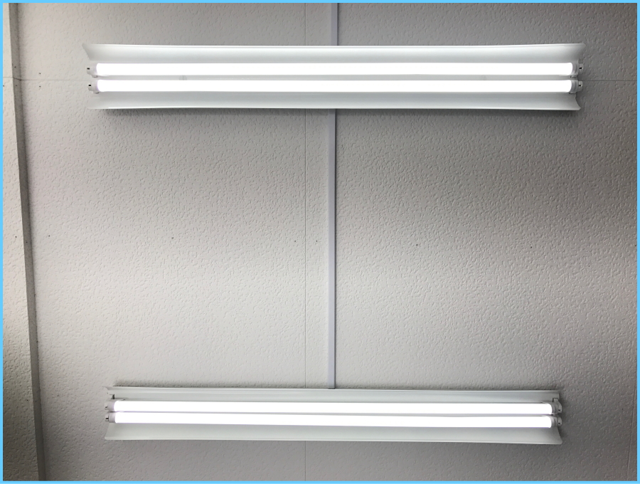 新品 20台セット LED蛍光灯 40W型 120cm 2灯式蛍光器具20台/蛍光灯40本 昼光色 6000k 口金G13 180°発光 直管タイプ 工事不要 照明器具