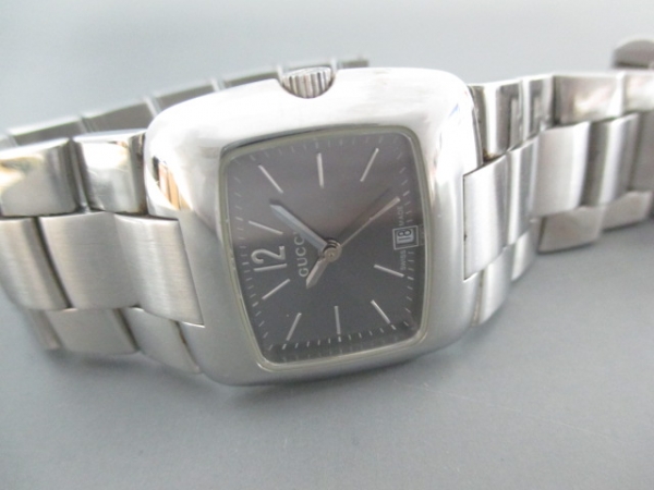 GUCCI(グッチ) 腕時計 8500L レディース ダークグレー 新品電池GUCCI