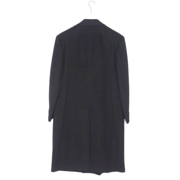 美品 ランバン LANVIN CLASSIQUE カシミヤ100％ ダブル チェスター