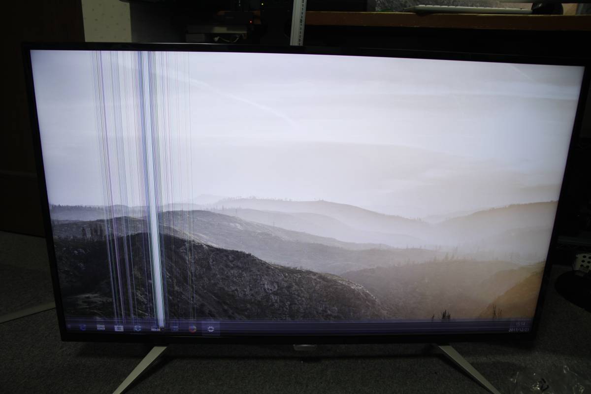 日本販売好調 即決 ジャンク Philips 43型 ワイド液晶 ディスプレイ 4K