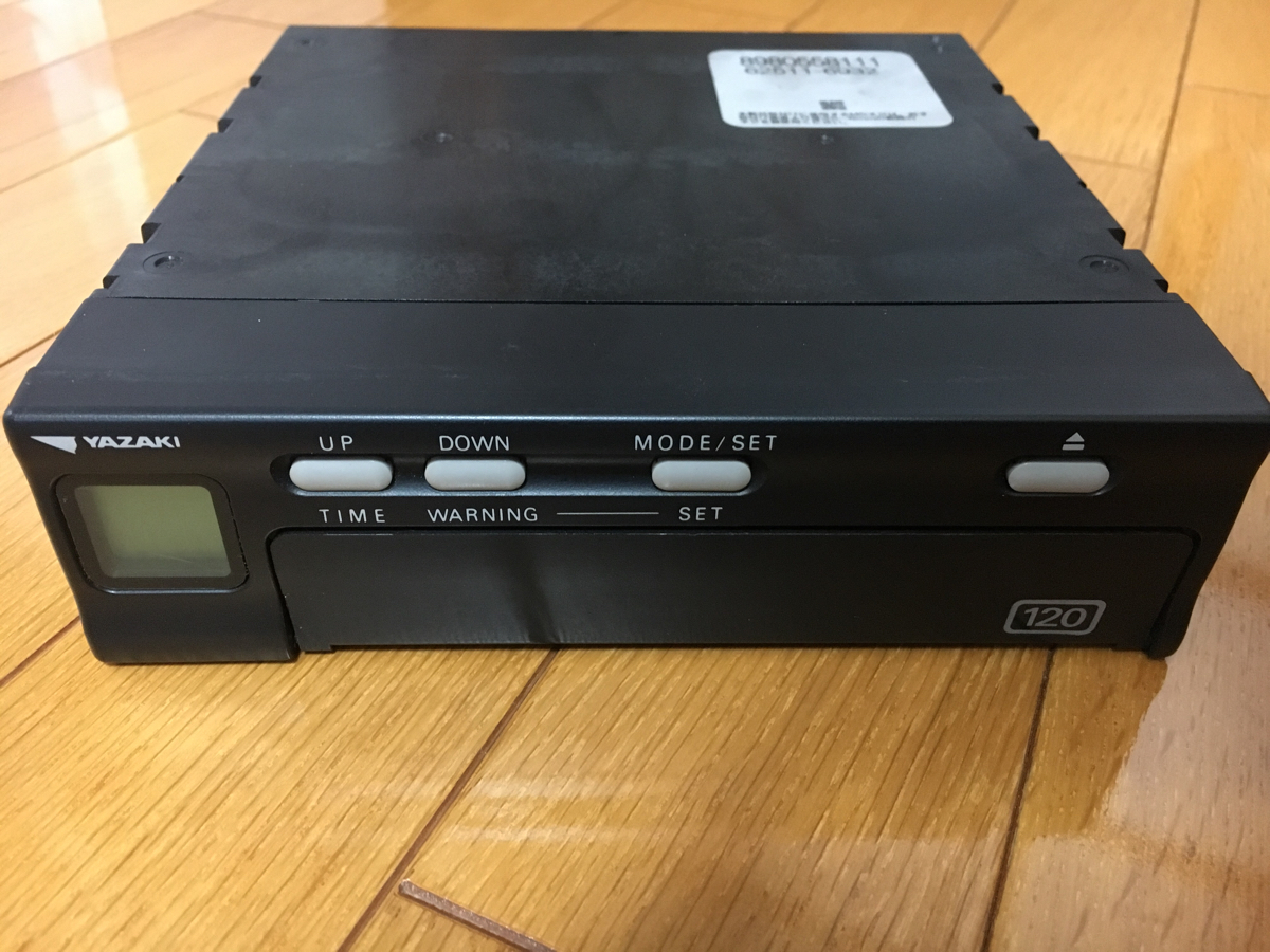 タコグラフ 0 矢崎 矢崎アナログ ヤザキ ATG21-120W.120D ATG21-120W