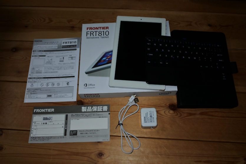(美品)FRONTIER Tablet PC(FRT810) ＋ おまけ