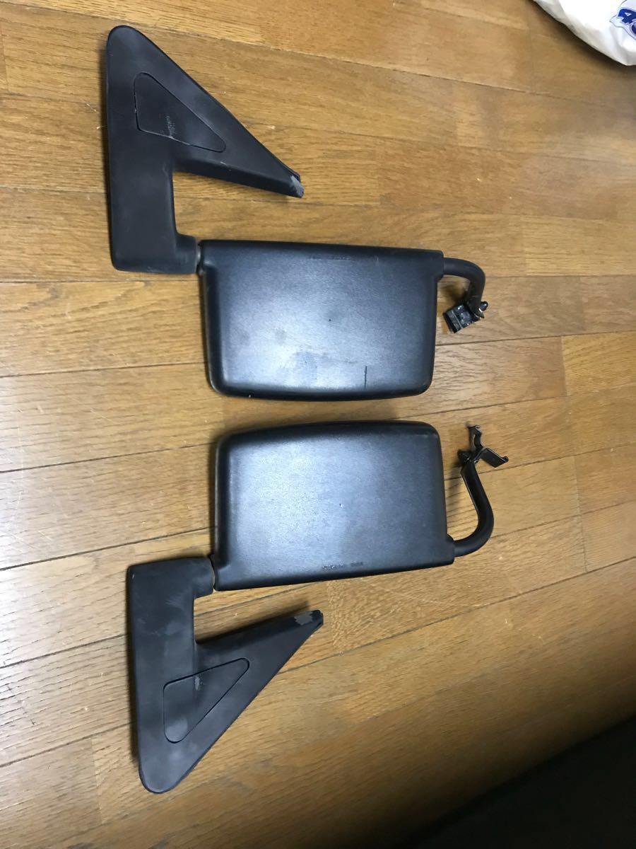スズキキャリィ、エブリィバンDC.DD.DE.DF51系ディーラーop大型ドアミラー左右セット中古品