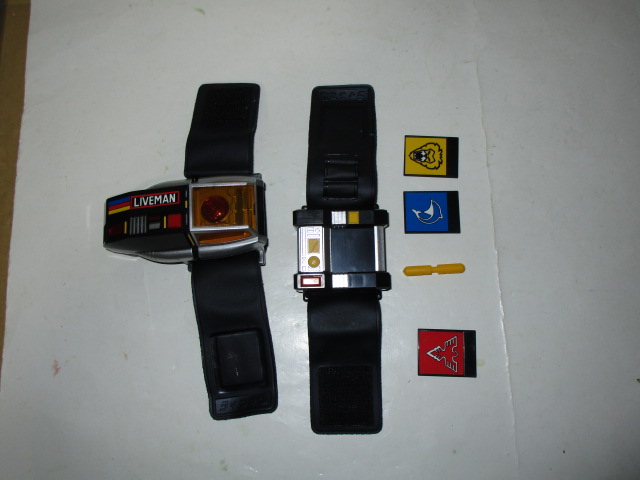 超獣戦隊 ライブマン ツインブレス　部品揃い動作ＯＫ