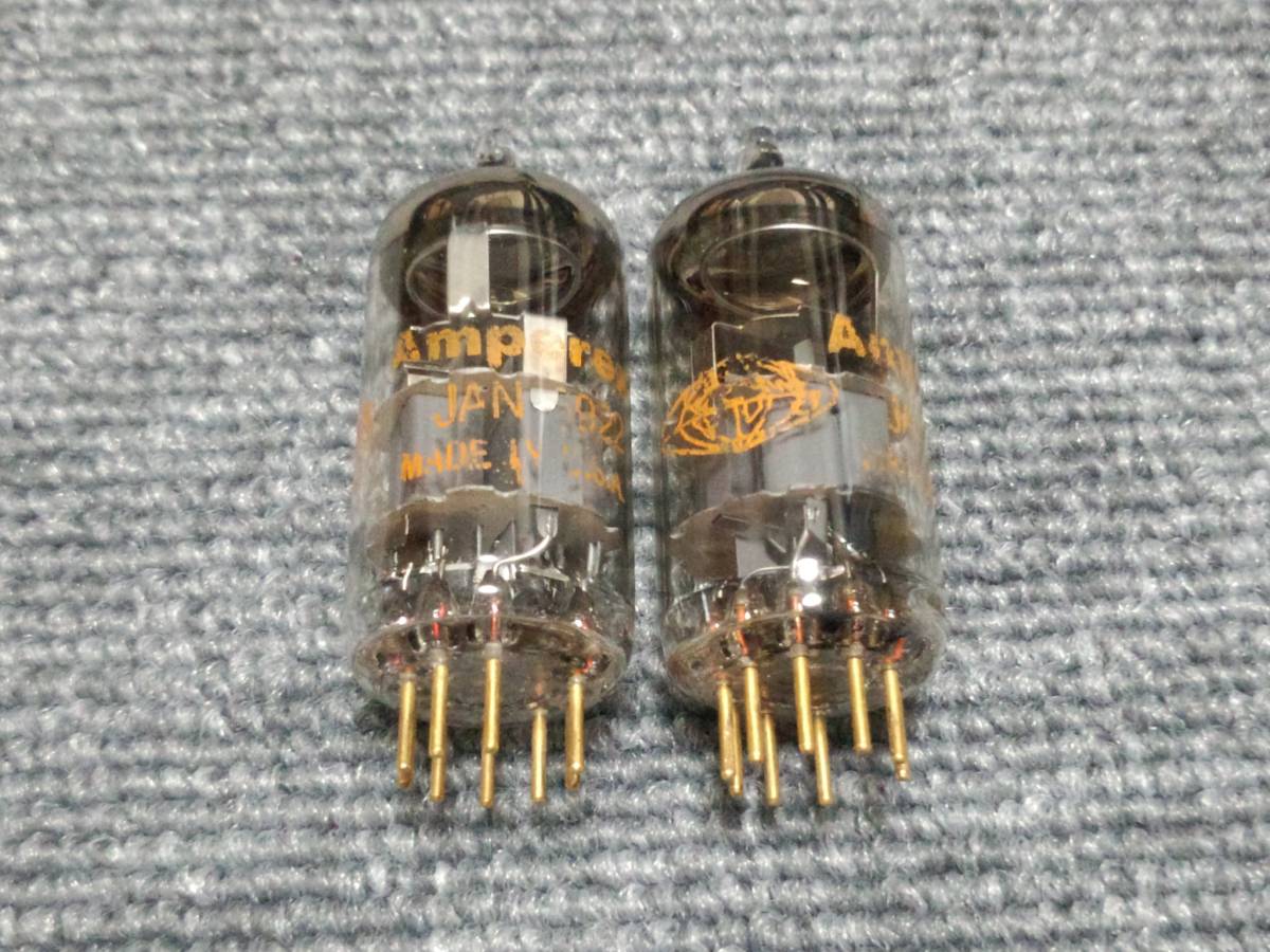 NOS PHILIPS JAN 6922 真空管 5本セット 6DJ8 高信頼管 PhilipsECG