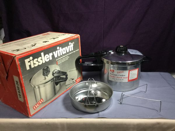 ドイツ製 フィスラー 圧力鍋 6.0L vitavit 検 金属工芸 調理器具