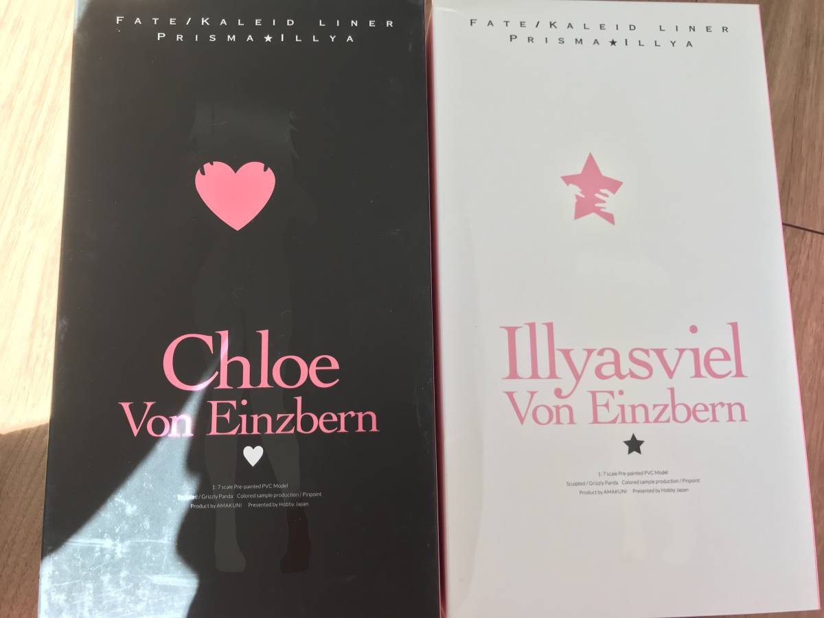 【送料無料】 【1円～】 Fate/Kaleid liner プリズマ☆イリヤ イリヤ&クロエ フィギュア 2体セット_1