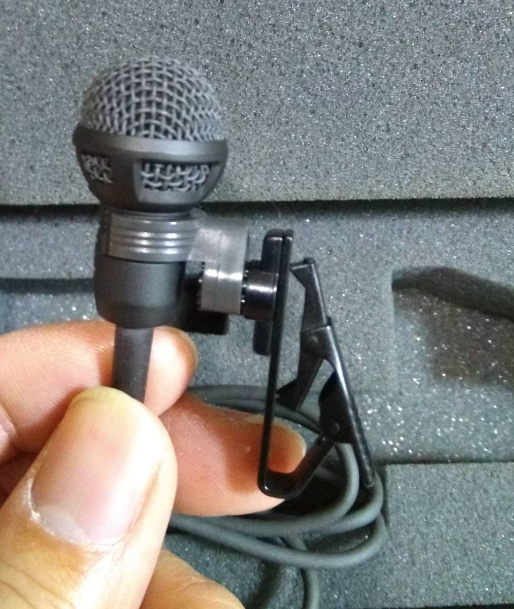 TOA wm-350-b11 ピンマイク ケースつき