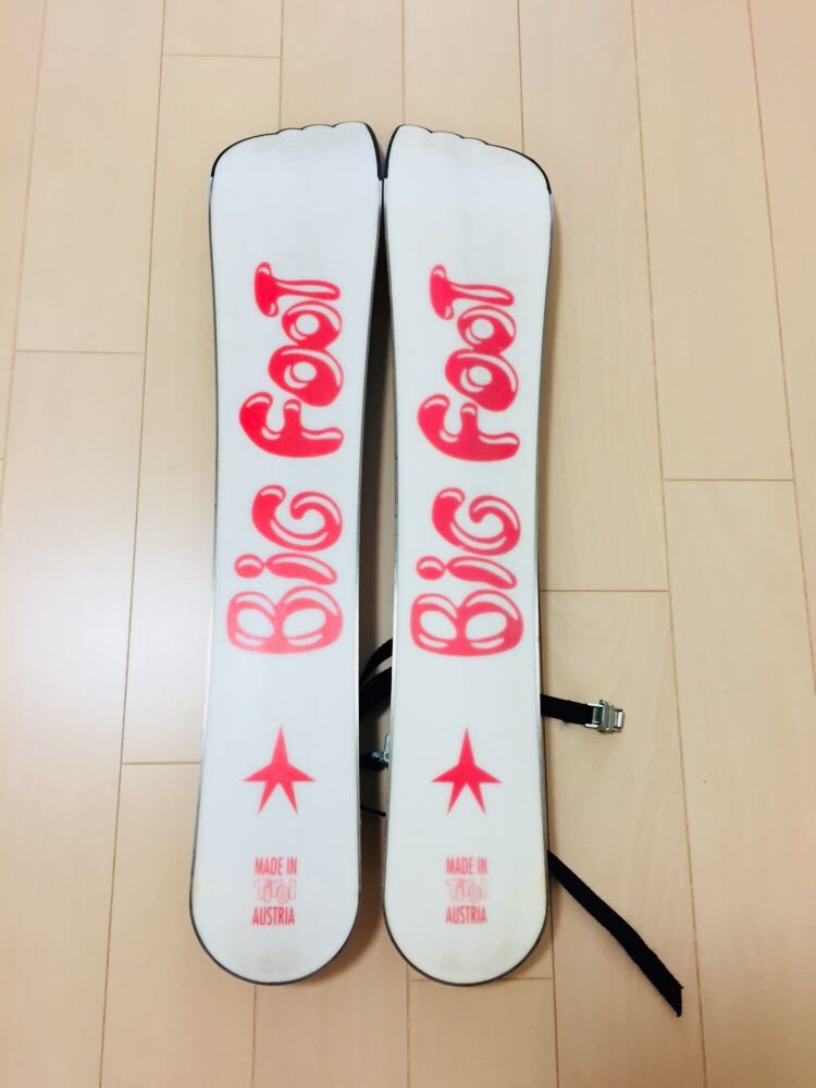 クナイスル ショートスキー kneissl 66cm ファンスキー Big foot クナイスル ショートスキー kneissl 66cm ファンスキー Big foot