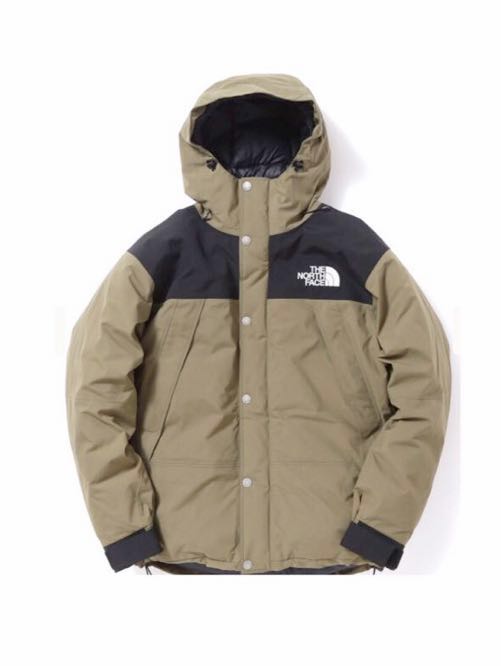【新品未使用】The North Face Mountain Down Jacket ノースフェイス マウンテンダウンジャケット バートンオリーブ Mサイズ