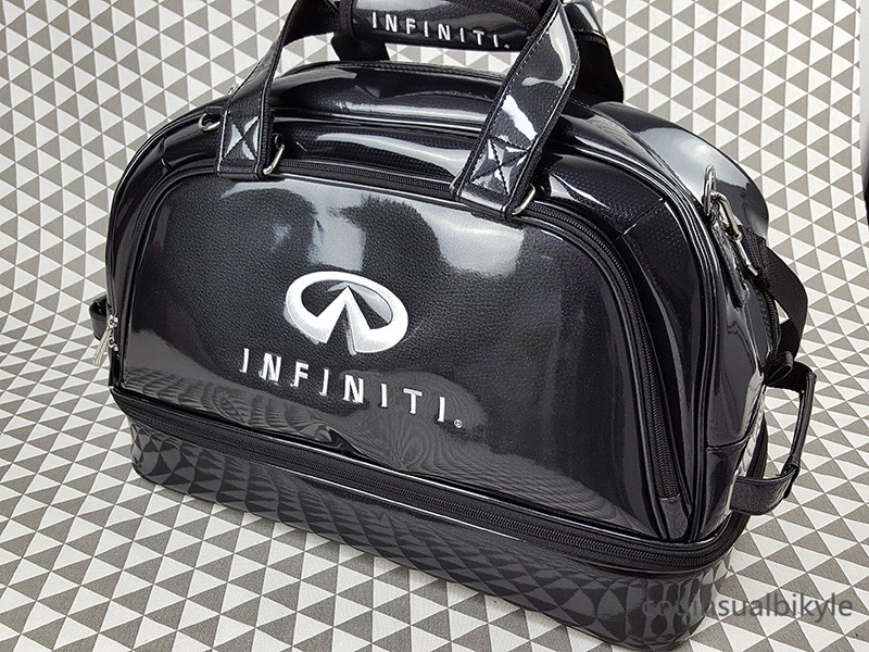 インフィニティ INFINITI ゴルフ用 ボストンバッグ 黒