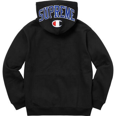 新品未使用 国内正規品 supreme Champion Arc Logo Zip Up Sweat hooded black M シュプリーム チャンピオン パーカー ブラック 黒