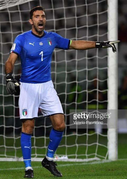 イタリア代表GKブッフォン選手支給ホームキットユニフォーム