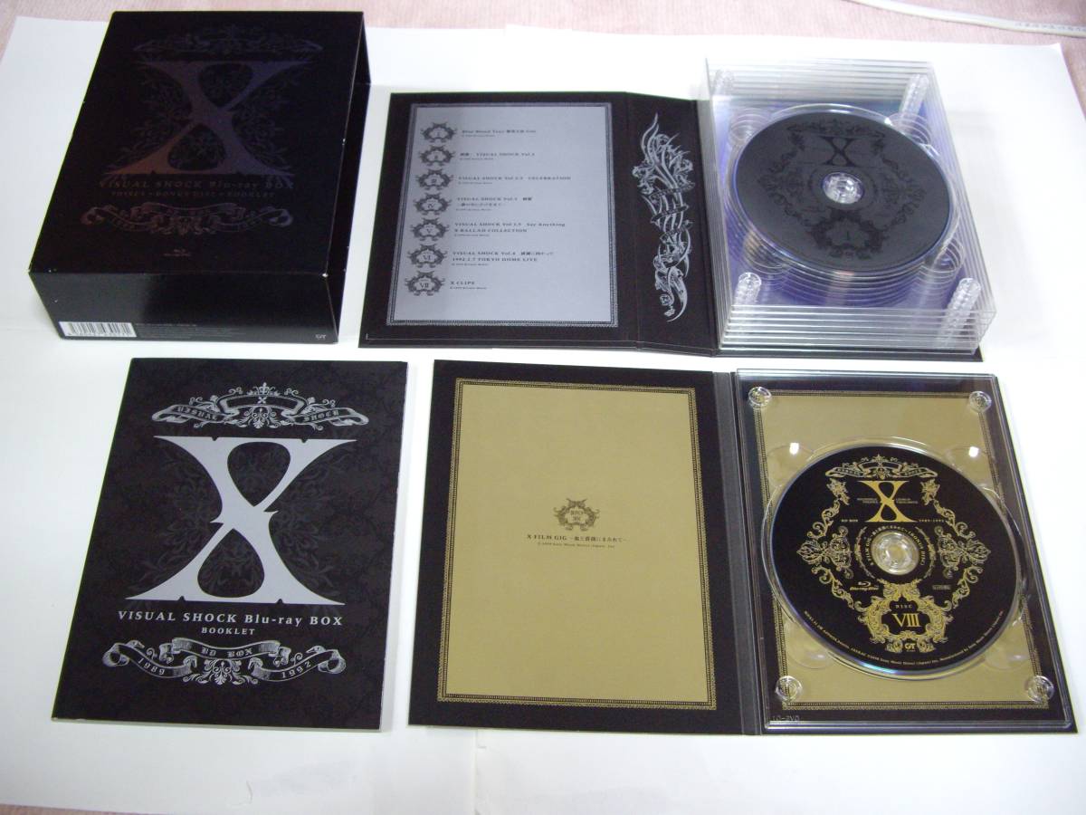 X SHOCK VISUAL Blu-ray BOX 1989-1992 | JAPAN Visual DVD - Shock 