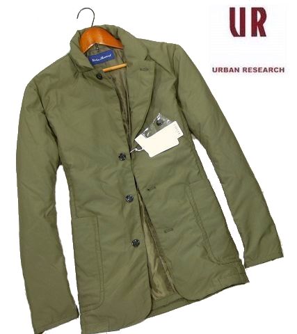 A170 定価17 280円 アーバンリサーチ URBAN RESEARCH 2way ダウン テーラード スタンドカラー ジャケット M ...