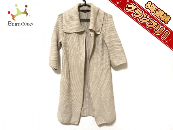 フォクシーニューヨーク FOXEY NEW YORK コート サイズ38 M ベージュ 