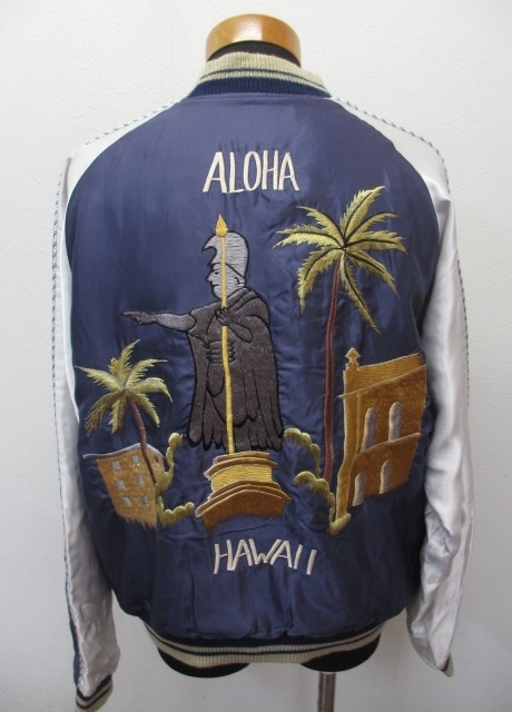 定番人気，限定SALE TOYO 東洋 スカジャン ALOHA アロハ HAWAII ハワイ サイズ L スーベニアジャケット ミリタリー 軍物 大 港商(Lサイズ)｜売買されたオークション情報、yahooの商品情報をアーカイブ公開 - オークファ 男性用