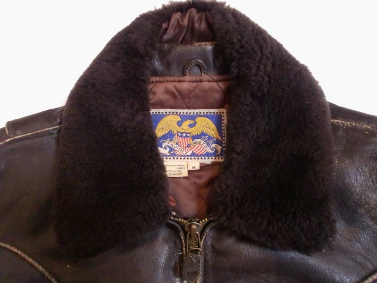 のオンラインショップ ￥1円～AVIREXアヴィレックス/ヴィンテージ加工 