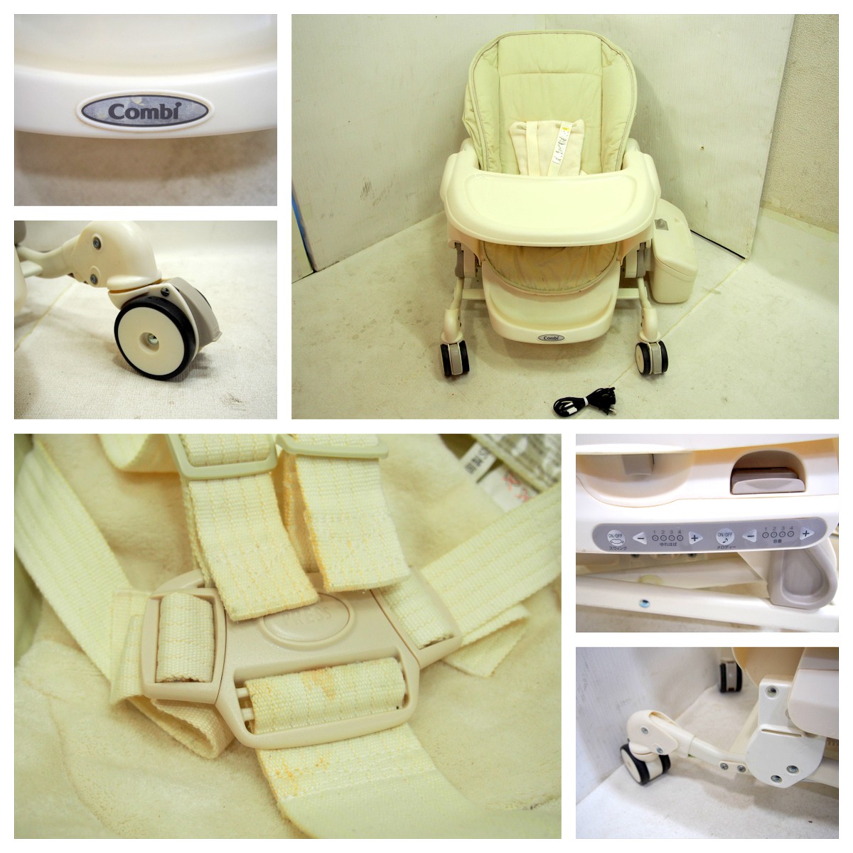 M513●豪華出産準備セット ベビーカー/ベッド/チャイルドシート/抱っこひも/電動ハイローチェア/バウンサー エルゴ/ディアクラッセ/コンビ_6