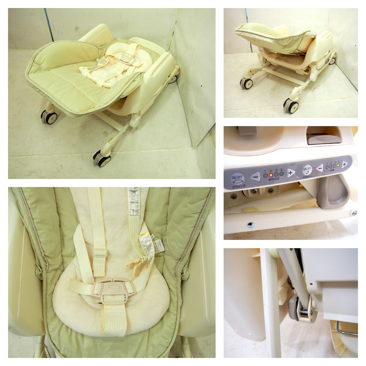 M513●豪華出産準備セット ベビーカー/ベッド/チャイルドシート/抱っこひも/電動ハイローチェア/バウンサー エルゴ/ディアクラッセ/コンビ_8