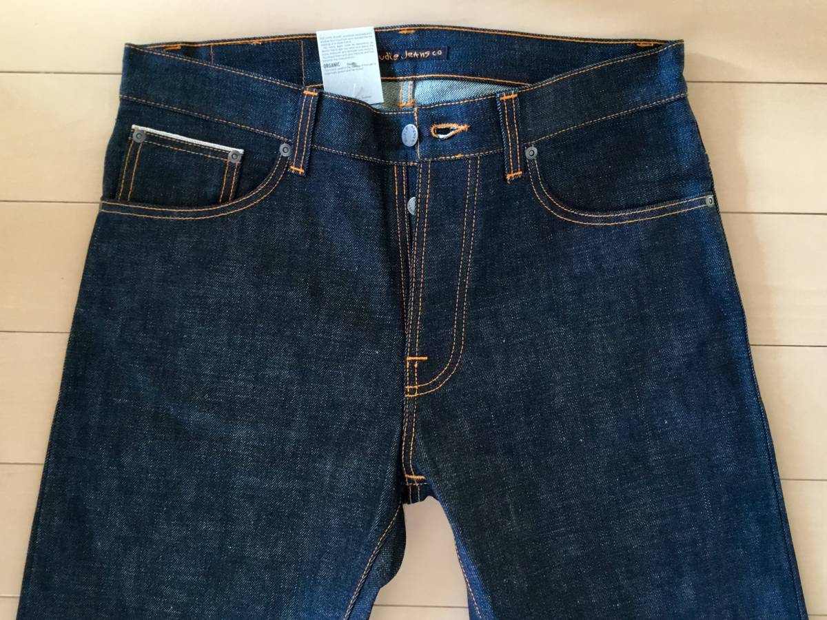 NUDIE JEANS ヌーディージーンズ FEARLESS FREDDIE DRY AGED SELVAGE プレ2018最新モデル正規新品 32