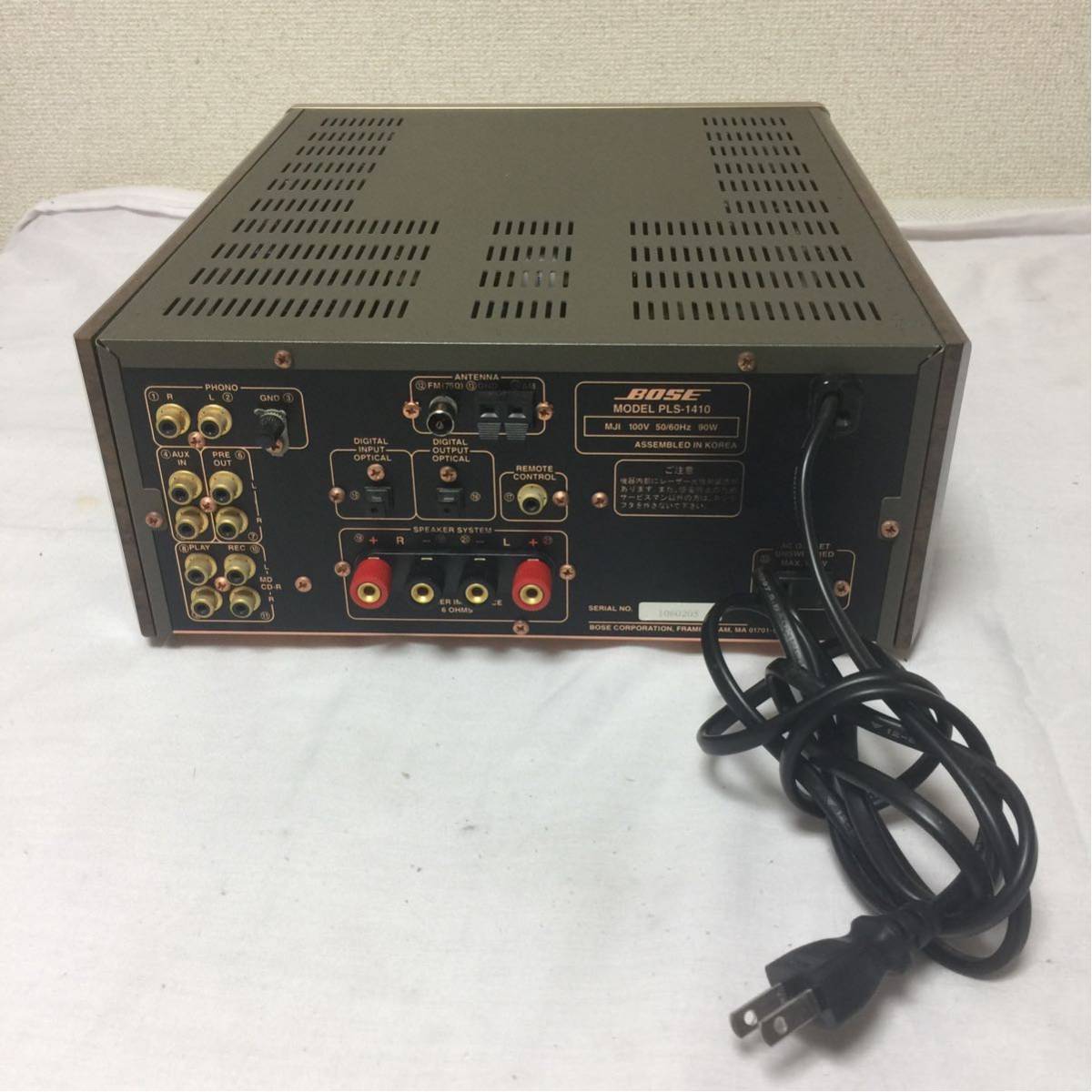 BOSE（ボーズ） PLS-1410 　ジャンク出品 BOSE ボーズ◇PLS-1410◇CD RECEIVER◇ジャンク BOSE 【公式通販】