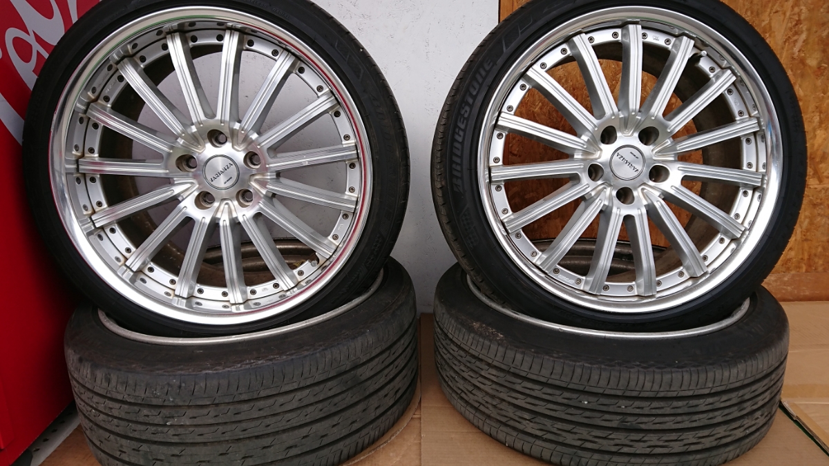 work ワーク ヴァリアンツァ VARIANZA 19インチ 114.3 5穴 8.5J＋40 2 