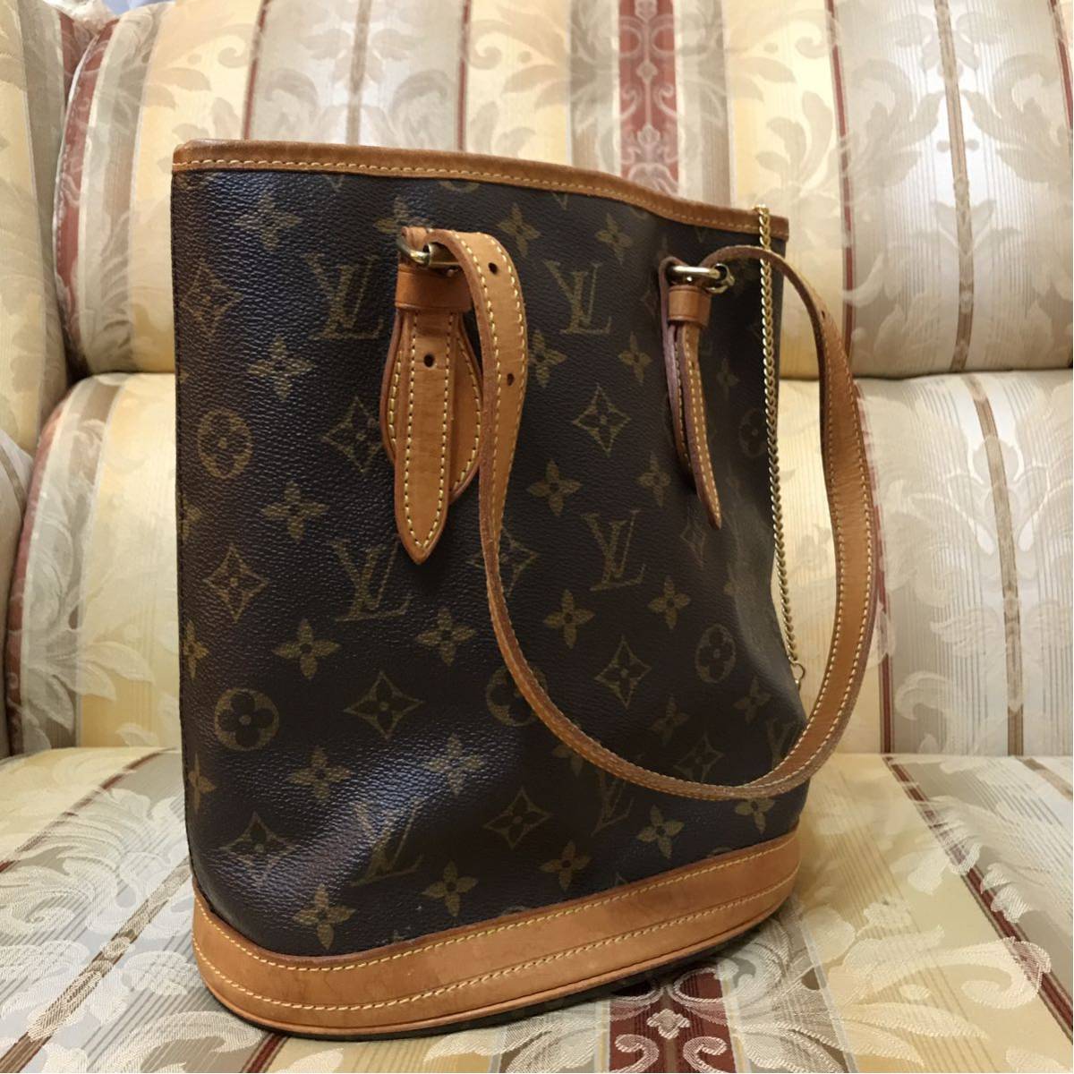 モノグラム LOUIS VUITTON バケット ルイヴィトン 中古ルイ・ヴィトン 
