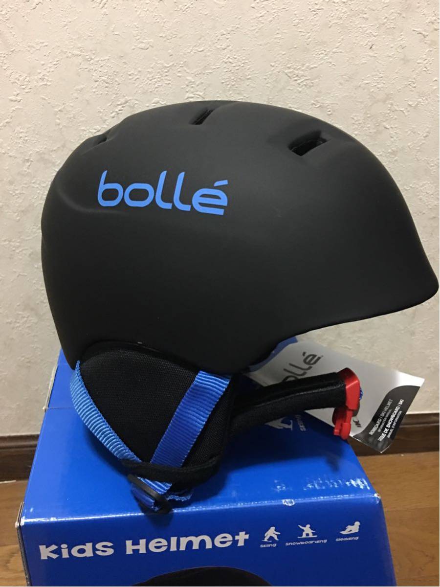 美品　 bolle スキー ヘルメット スノーボード 子供用 JUNIOR SNOW HELMET KIDS 幼児　Mサイズ　51cm - 55cm 白　ホワイト　Mips ボレー スキー ヘルメット bolle キッズヘルメット 在庫処分(BOLLE) 新品即決／☆bolle♪ボレーキッズ用ヘルメット♪スノーボード