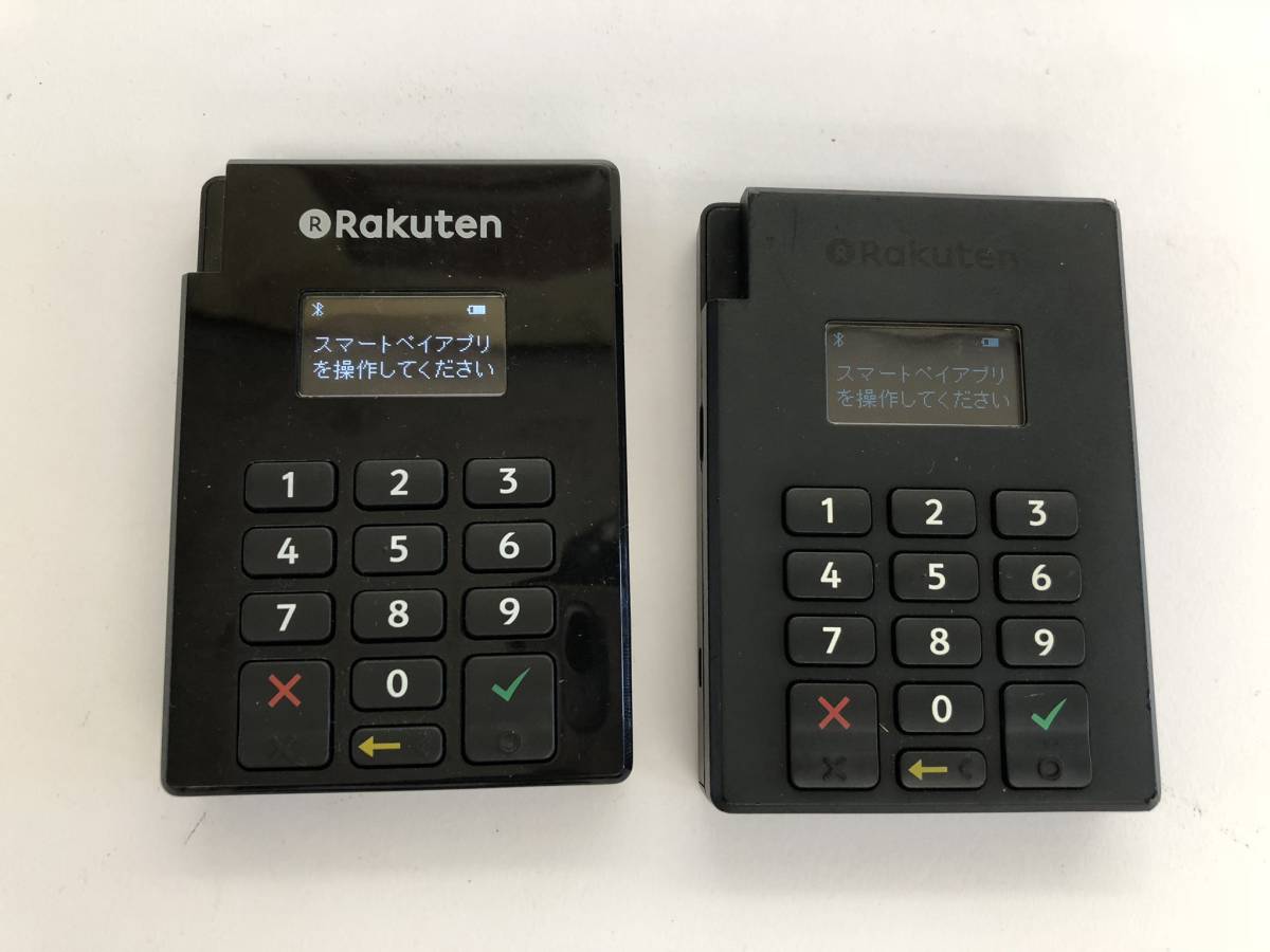 楽天ペイ カードリーダー - ELAN リクルート Bluetooth Rakuten 