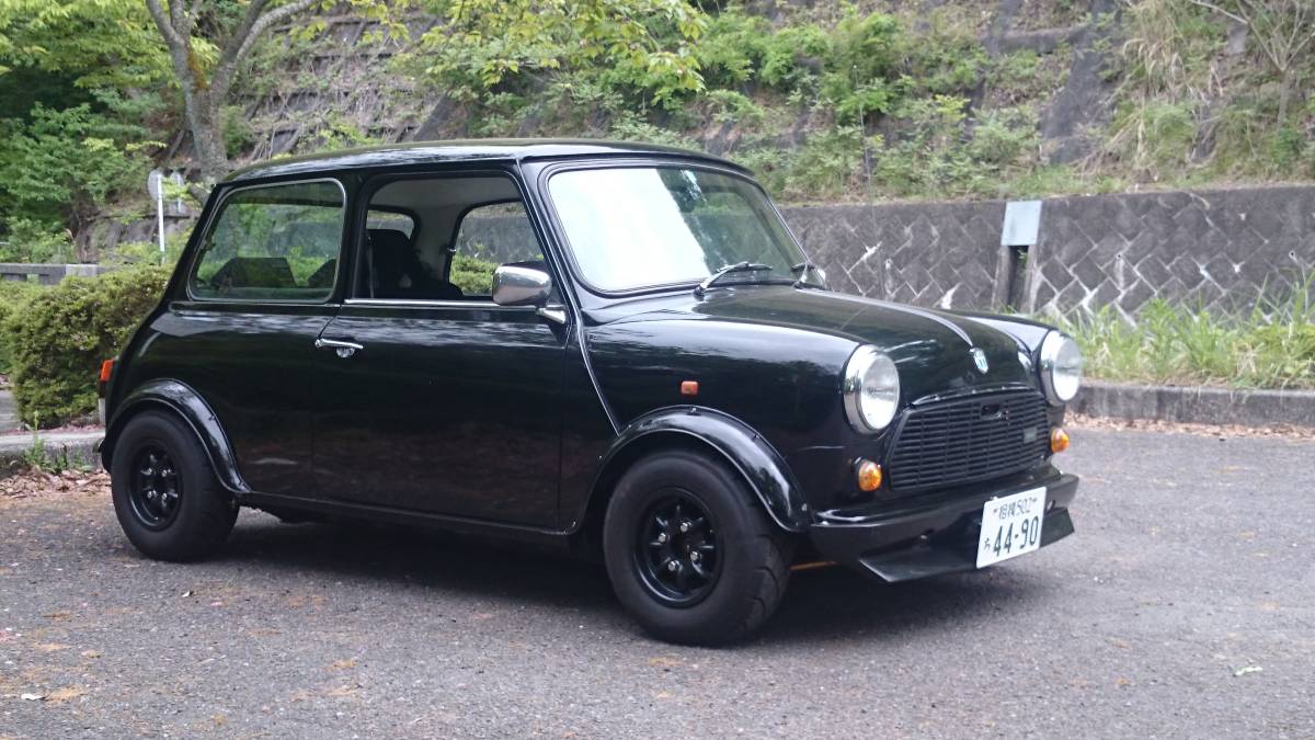 美品 ローバーミニ用 ミニライトホイール 10インチ 6J タイヤ アドバン