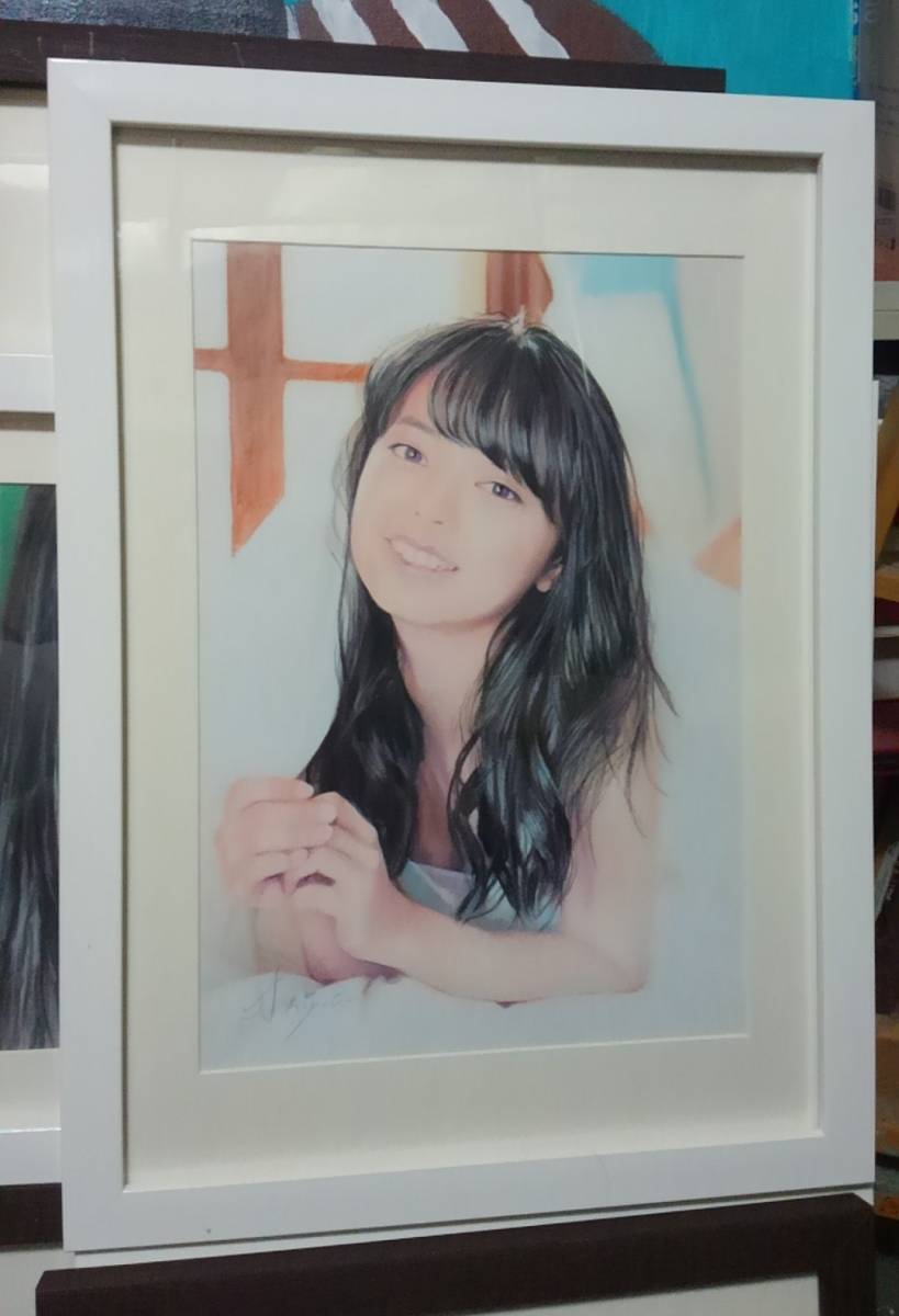少女58』 S.Tomo氏直筆色鉛筆画 超美品(鉛筆画、木炭画)｜売買された