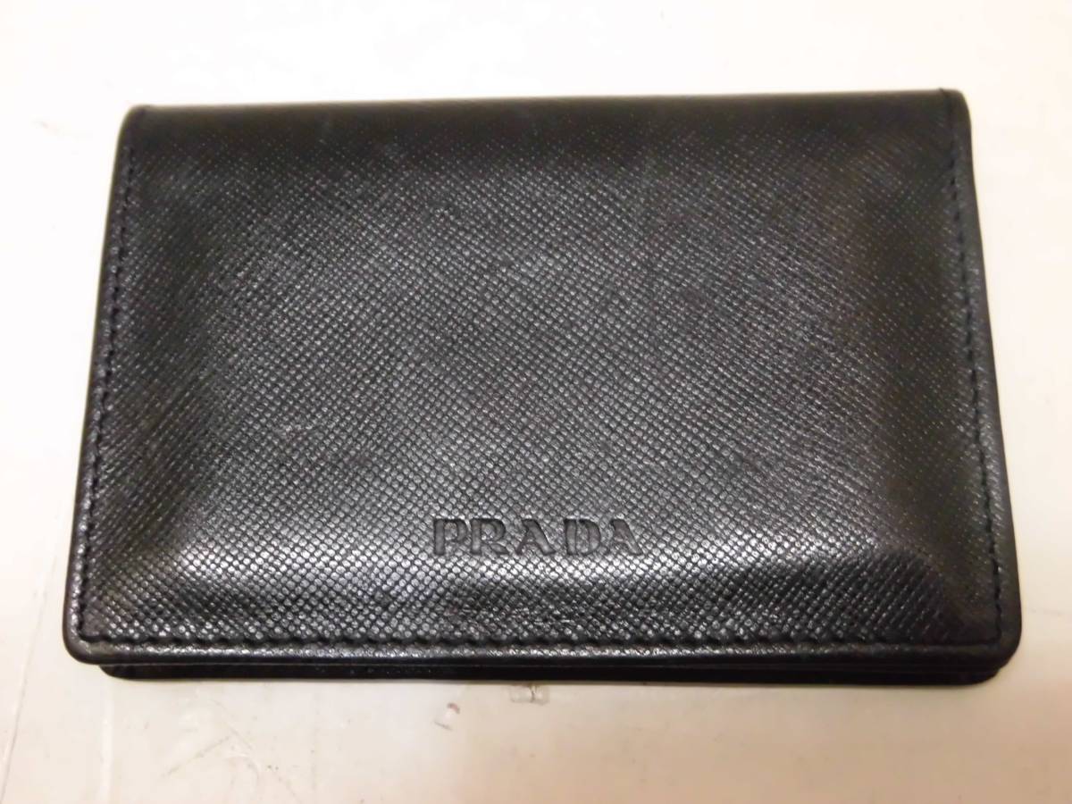 PRADA プラダ 二ツ折り カードケース 名刺入れ prada 名刺入れ」の人気