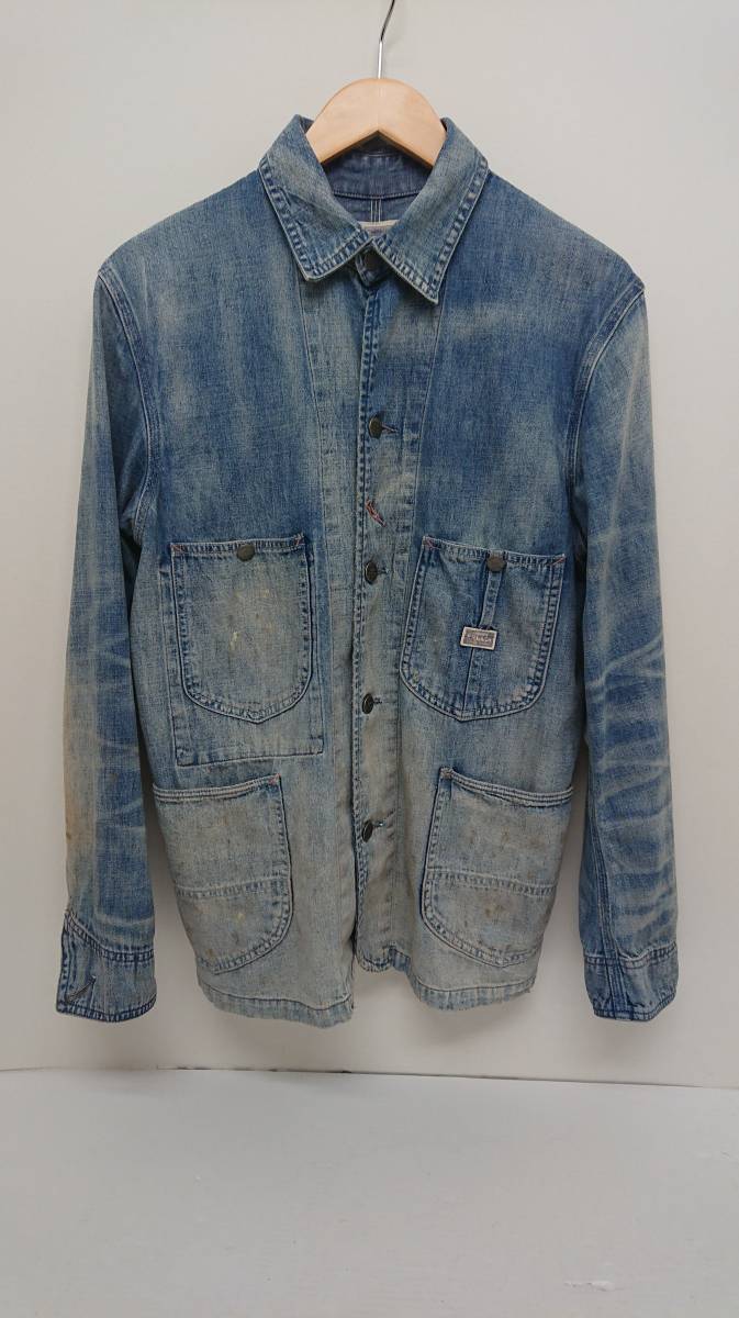 ダブルアールエルデニムジャケットはくお ダブルアールエル カバーオール デニムジャケット 41381 O-61 RRL Polo