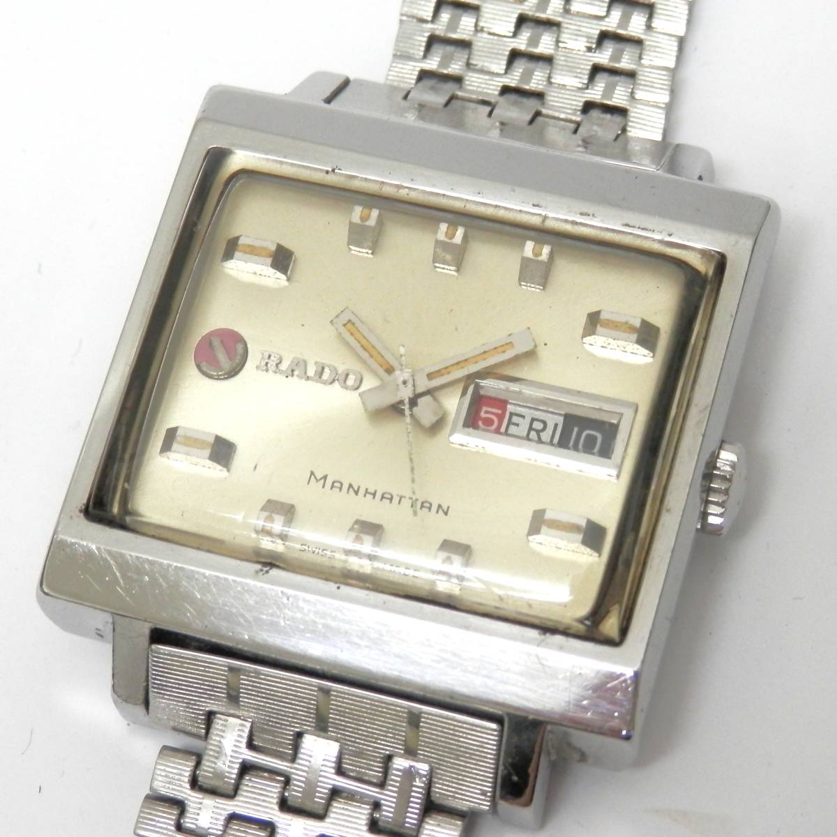 マンハッタン ラドー 自動巻 メンズ RADO 自動巻き アンティーク 
