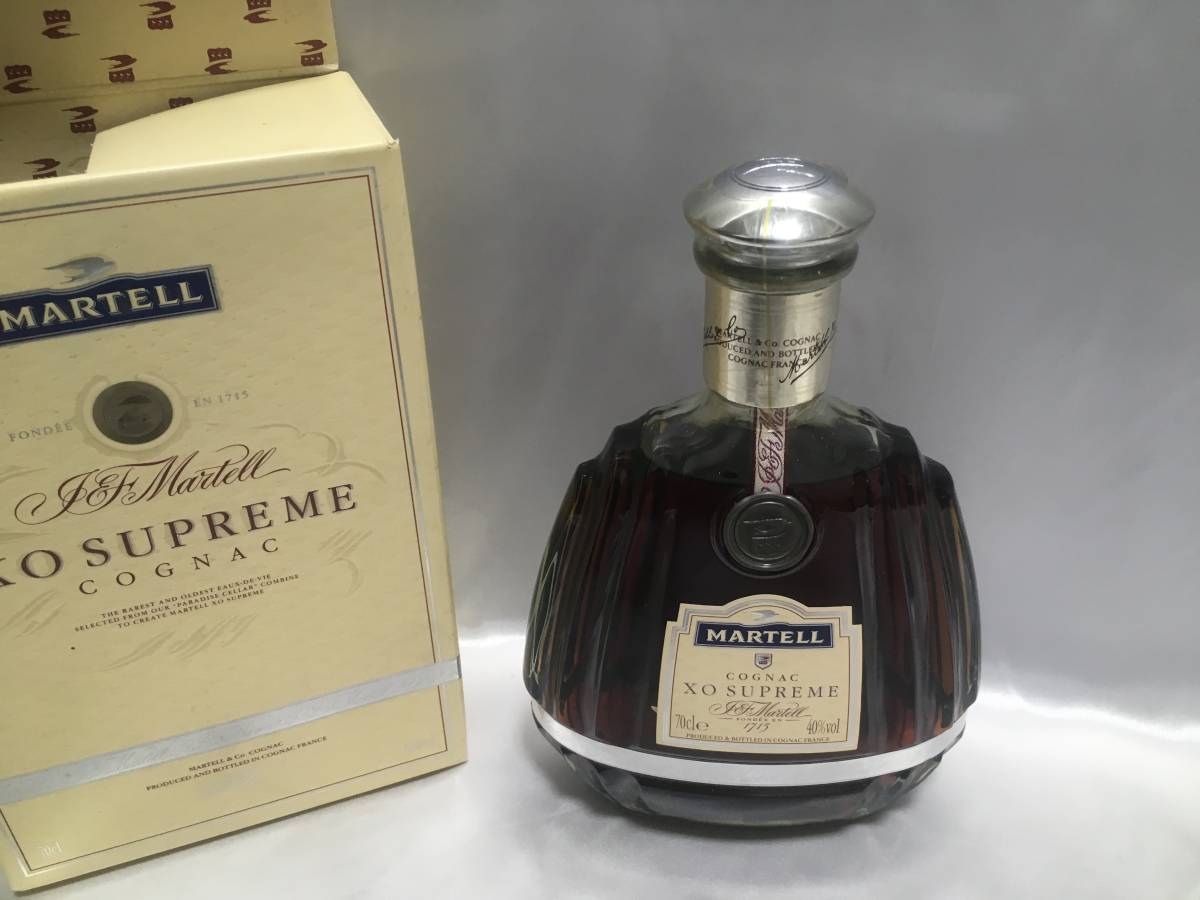 古酒】MARTELL マーテル XO SUPREME スプリーム 700ml グリーンボトル