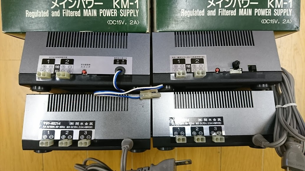 KATO コントローラーKC-1ライティングユニットKU-1メインパワーKM-1×2美品