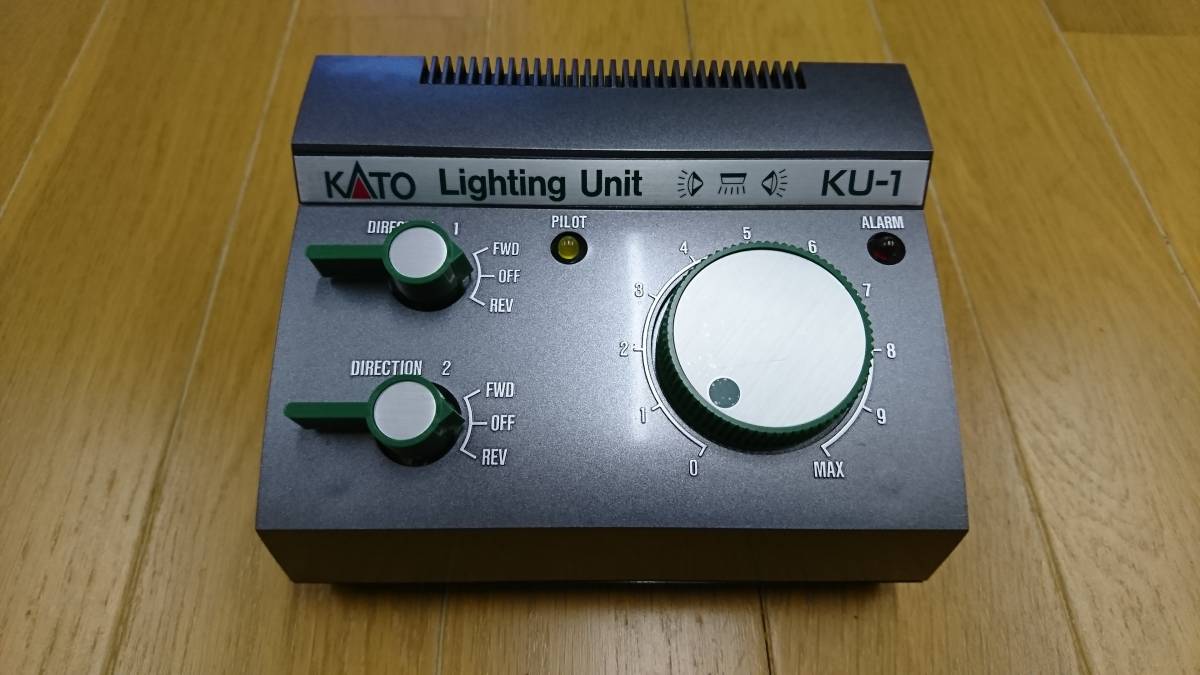 KATO コントローラーKC-1ライティングユニットKU-1メインパワーKM-1×2美品