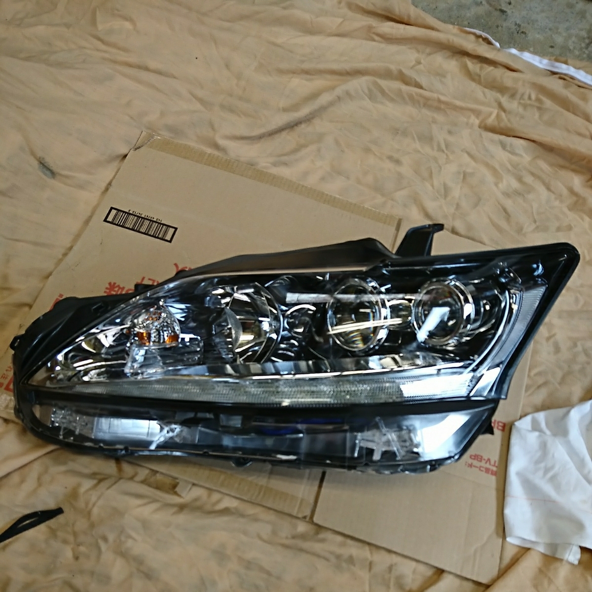 ct200h レクサス ct200h 左LEDヘッドライトassy ジャンク 中期 LED