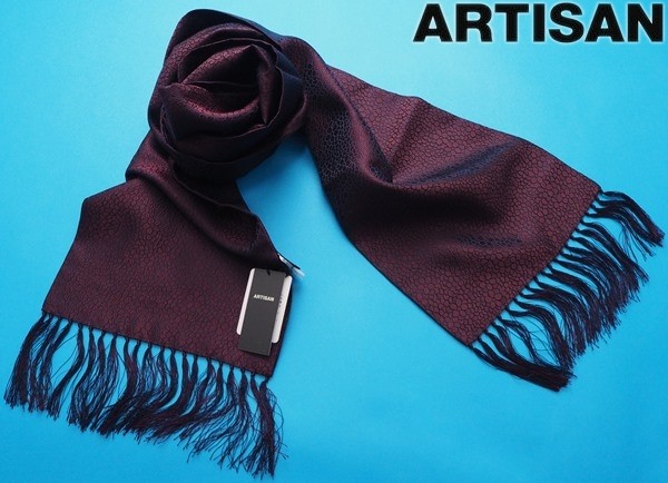 限定セール 3.5万 アルチザン 純日本製 西陣織 シルク100% フラワージャガード ストール ワイン(ストール一般)｜売買されたオークション情報、yahooの商品情報をアーカイブ公開 - オークファン ストール一般